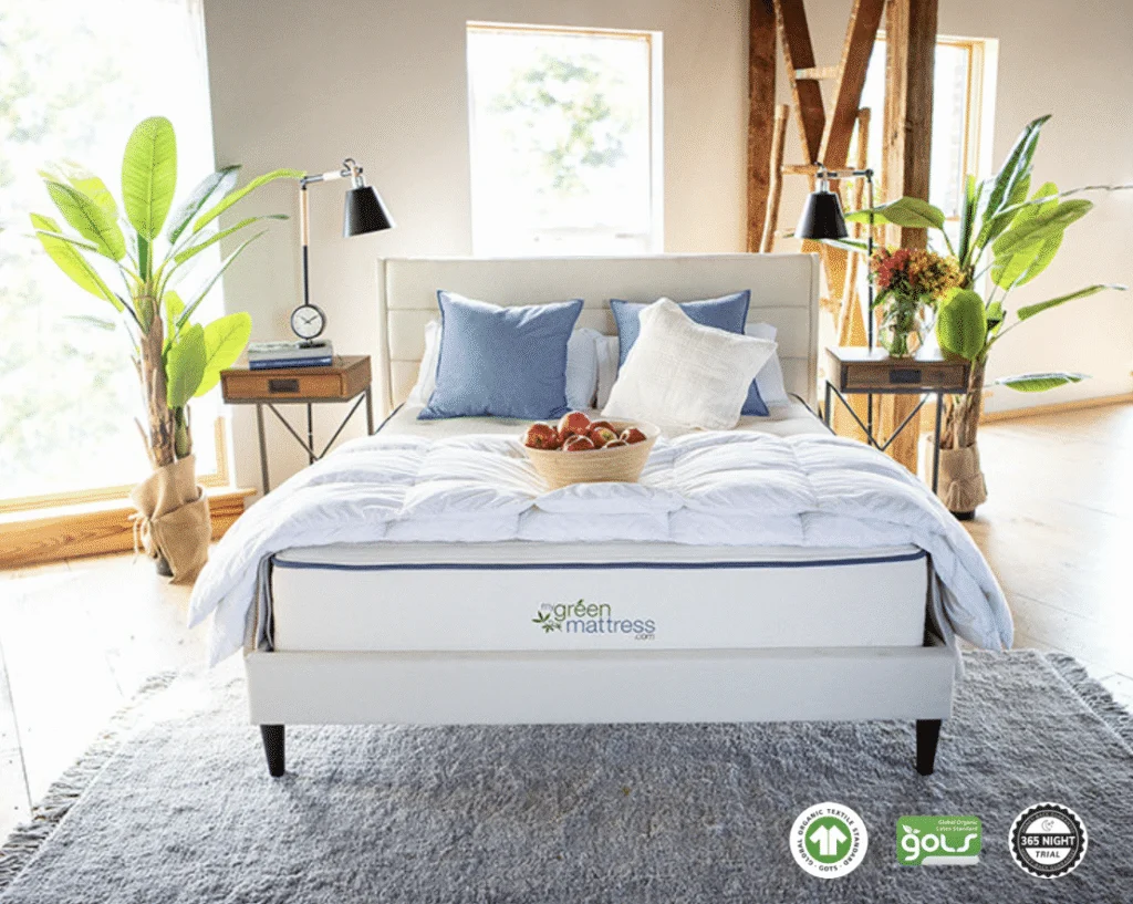 My Green Mattress Natural Escape Certified Organic Mattress, GOTS & GOLS certified organic review and promo code